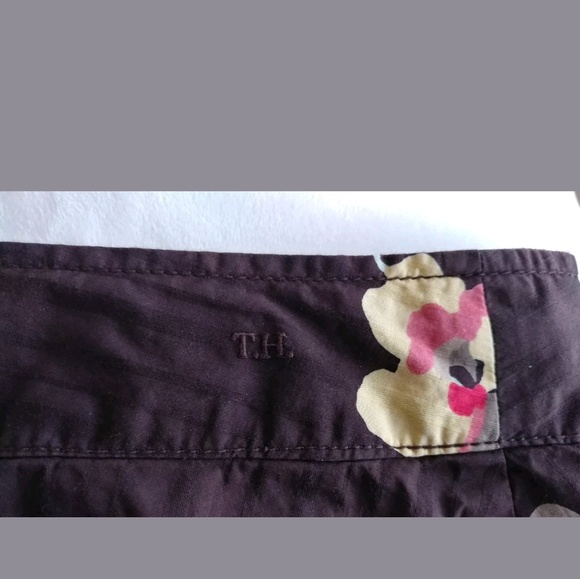Tommy Hilfiger Women's Skirt Brown Floral - Picture 8 of 8